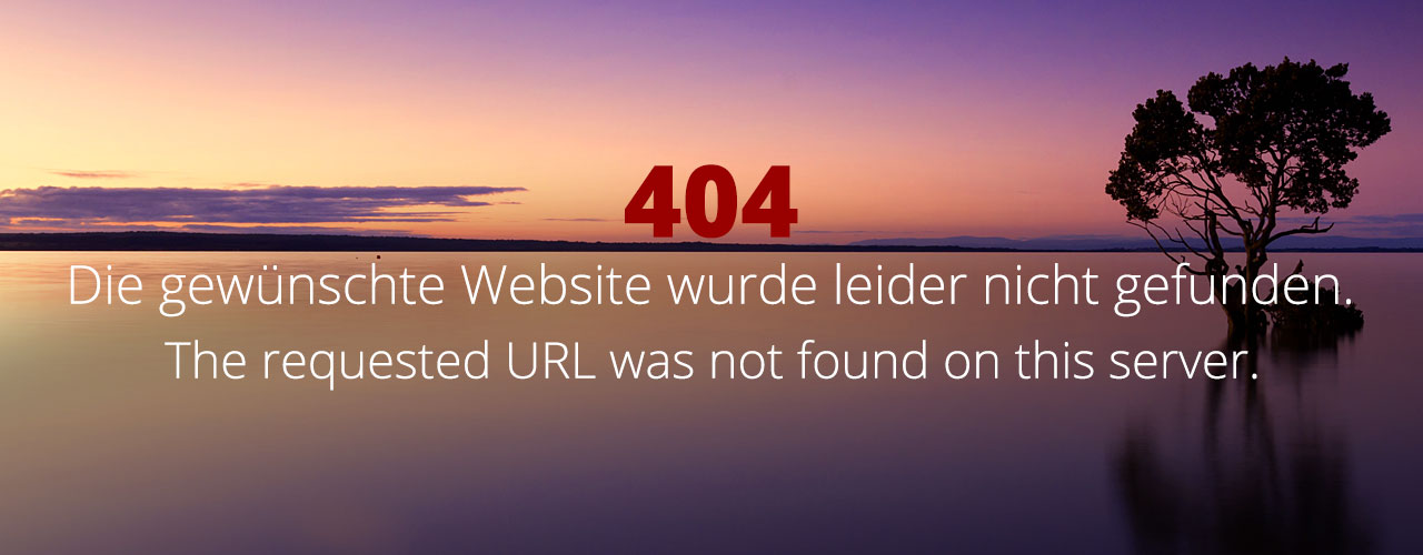 404-Fehlermeldung